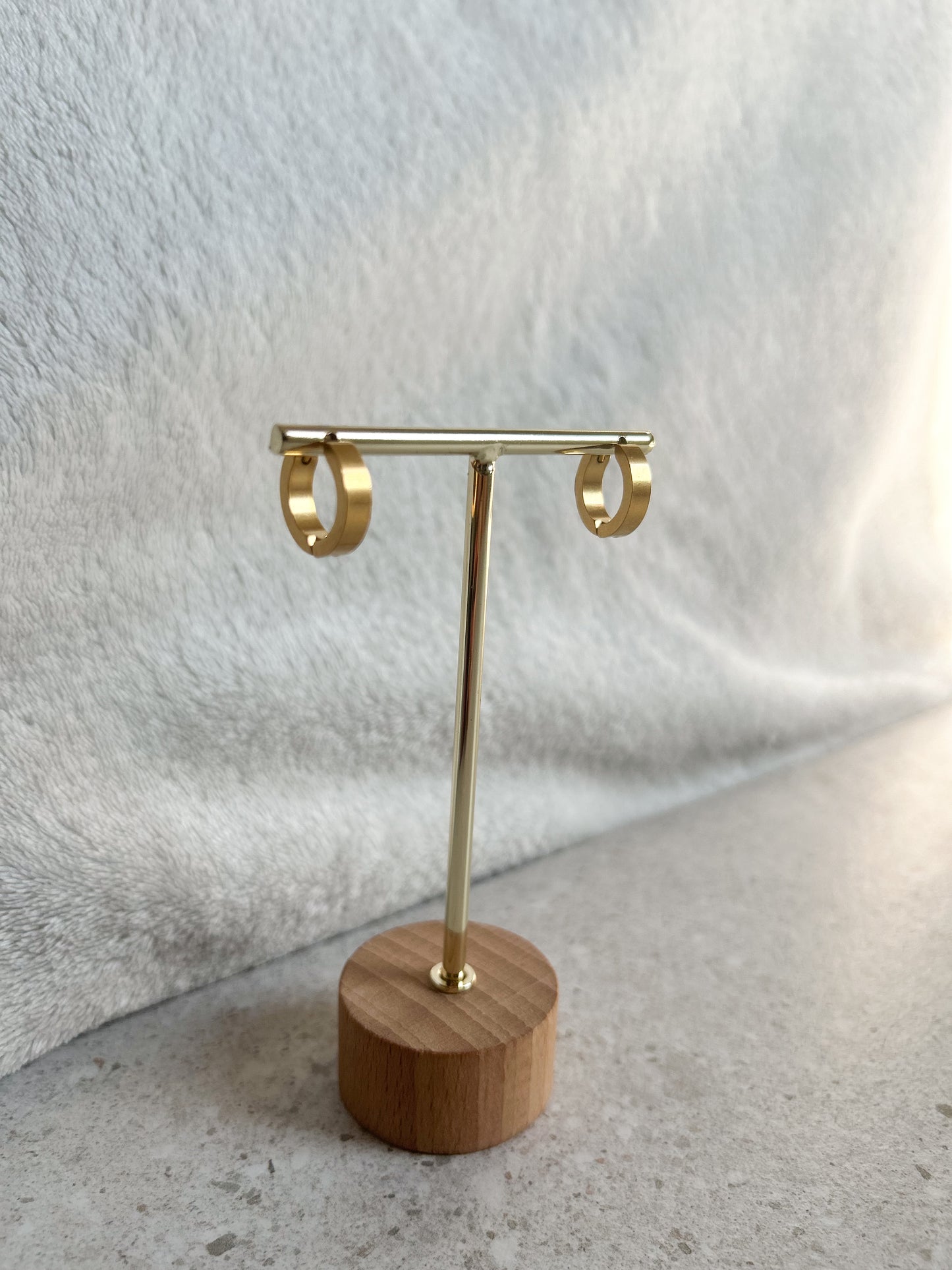 Oorbellen basic rond
