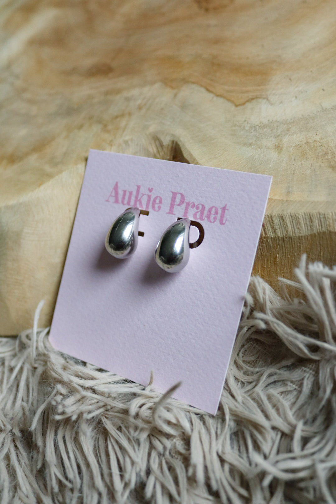 Oorbellen druppel klein