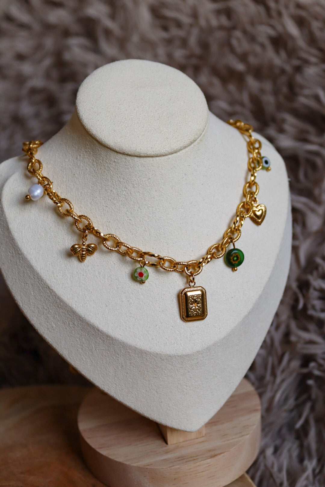 Bedelketting groen