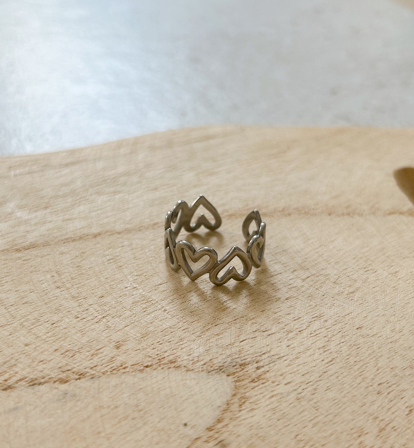 Ring love vestelbaar