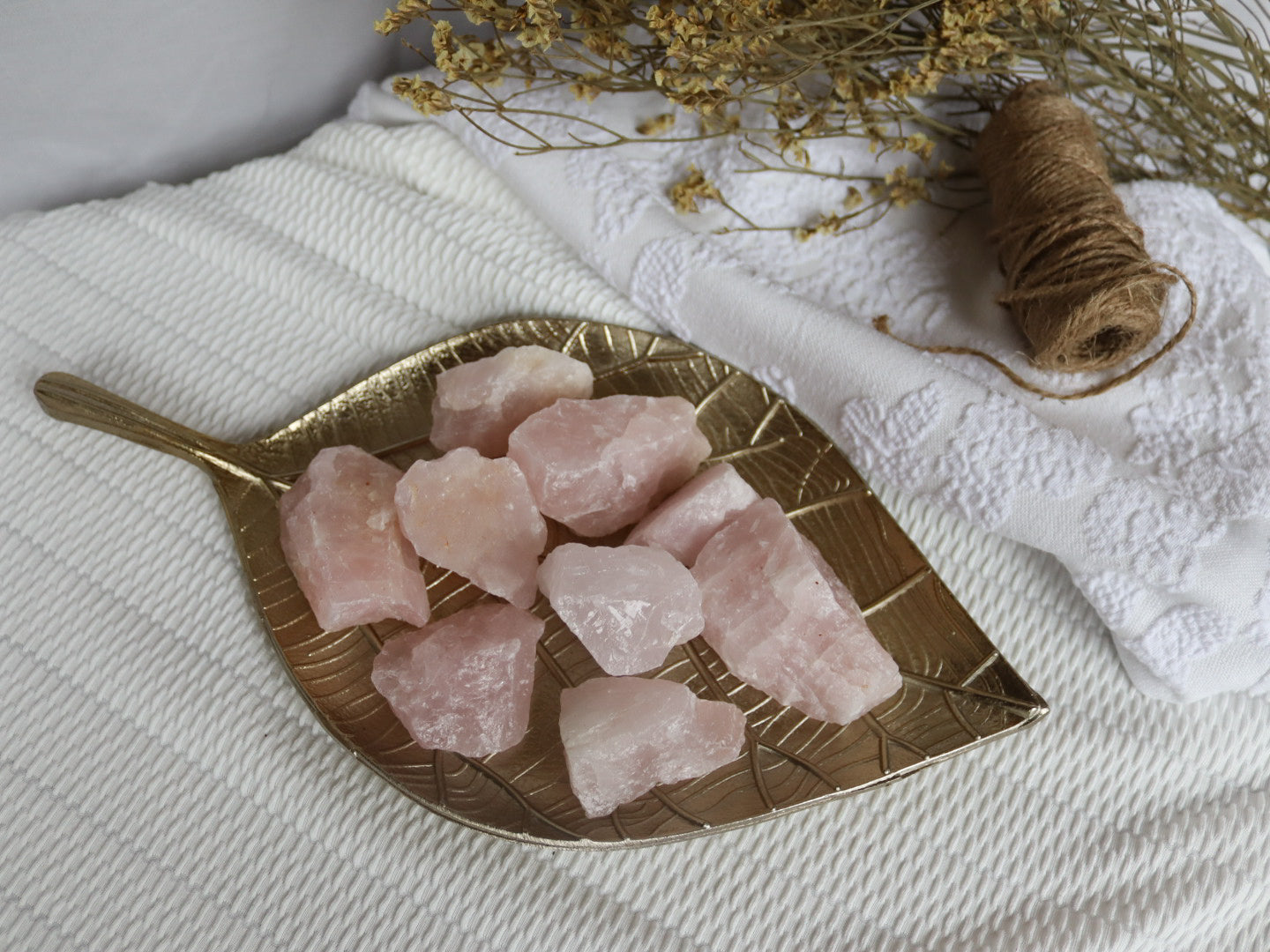 Ruwe Kristal - Rozenkwarts