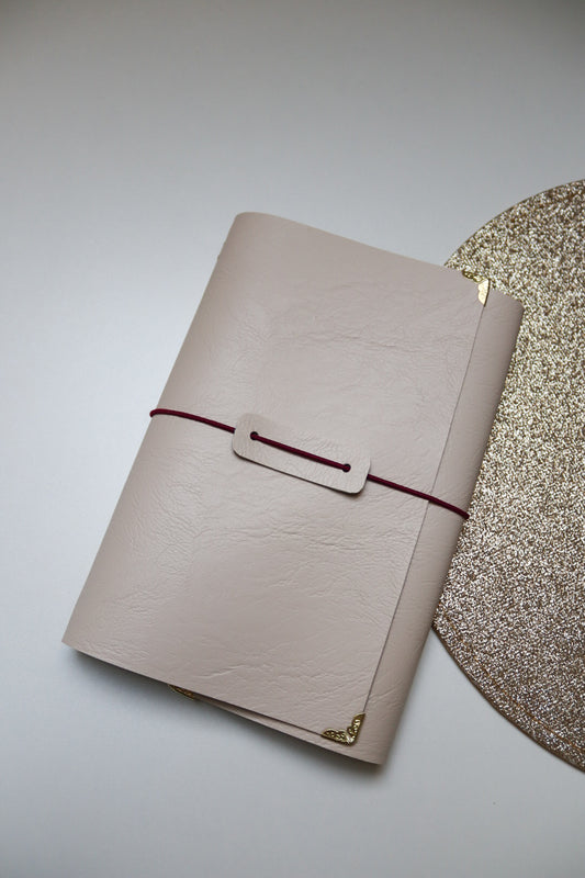 Journal wit goud