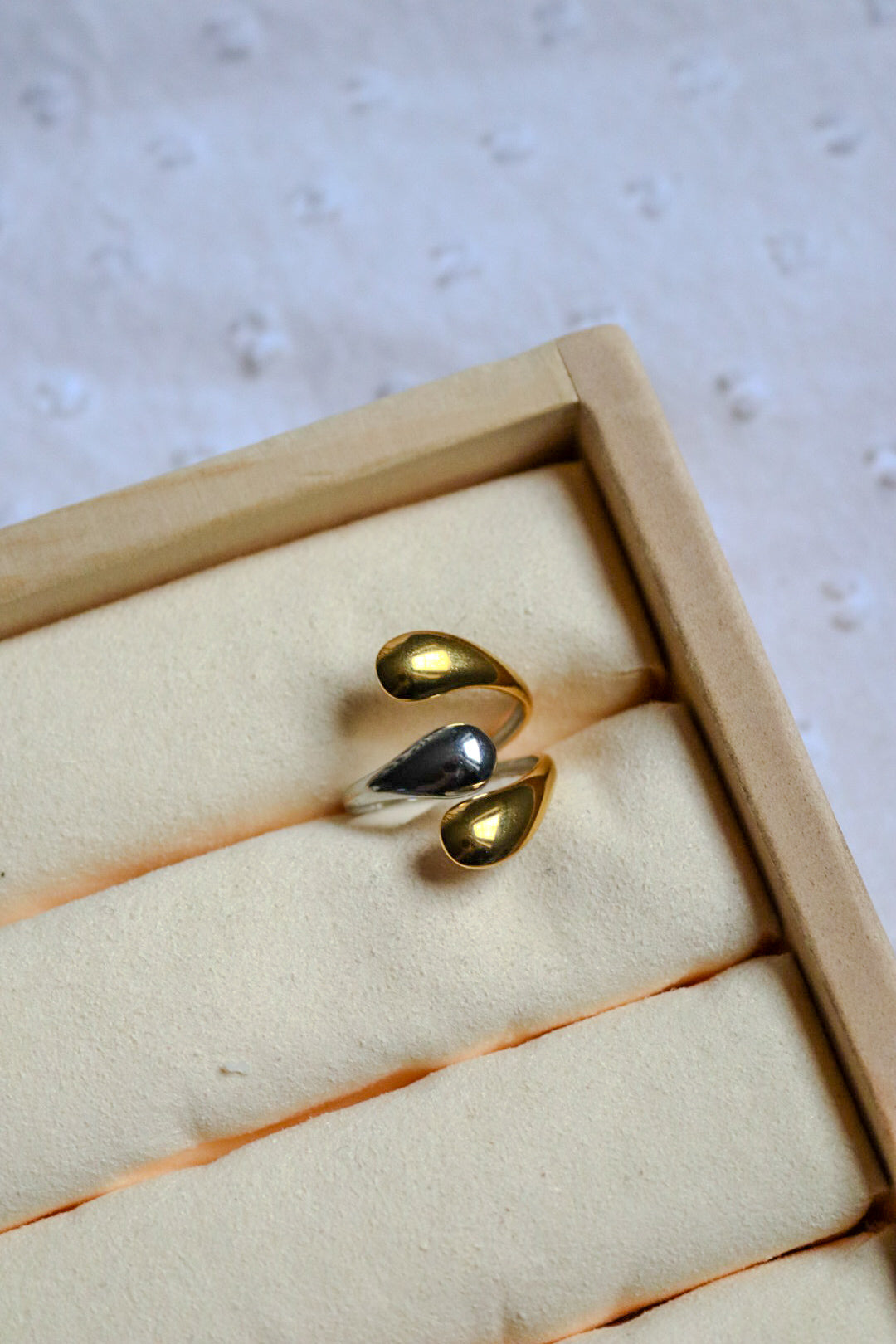 Ring tweekleurig