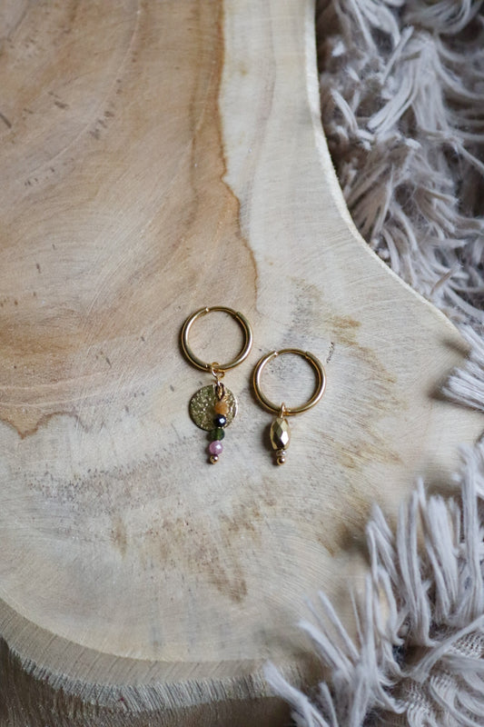 Oorbellen meerkleurig