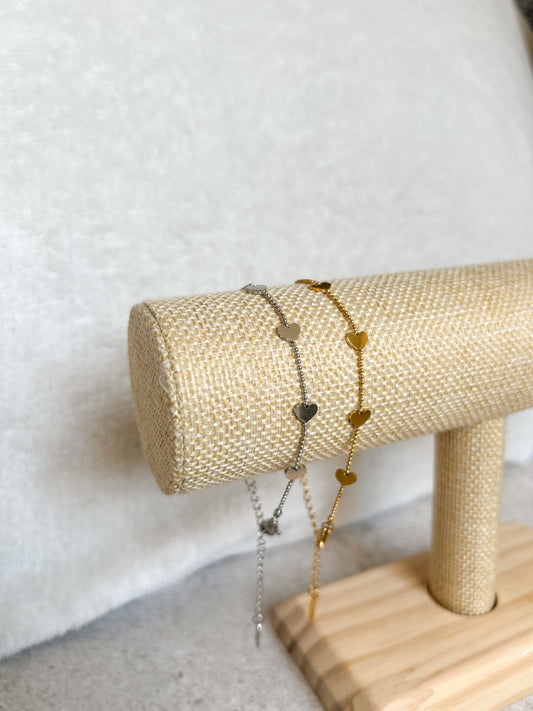 Armbandje hartjes