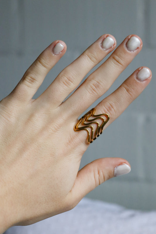 Ring wavy