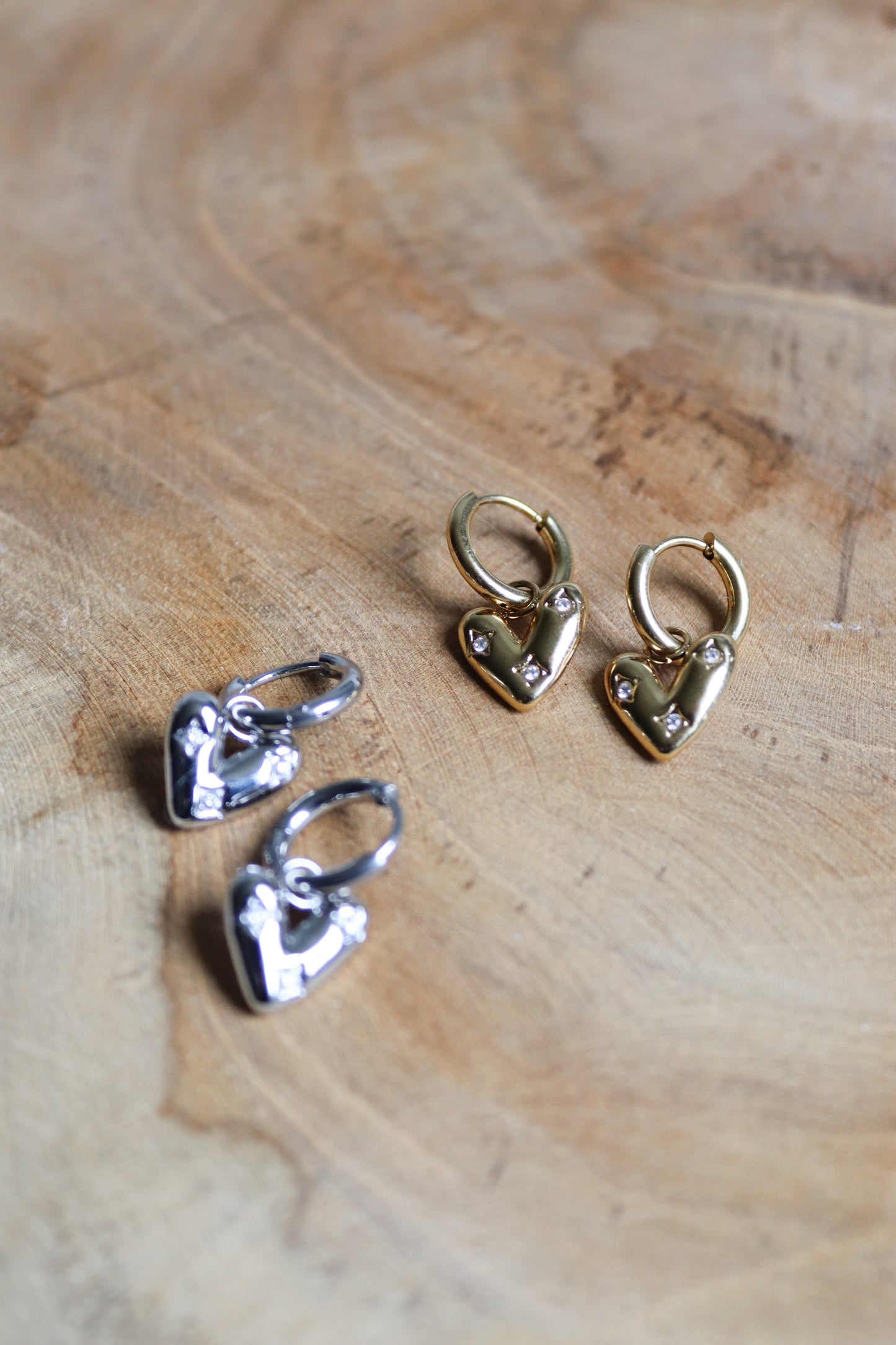 Oorbellen hart - Limited edition