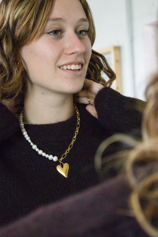 Ketting zoetwaterparels