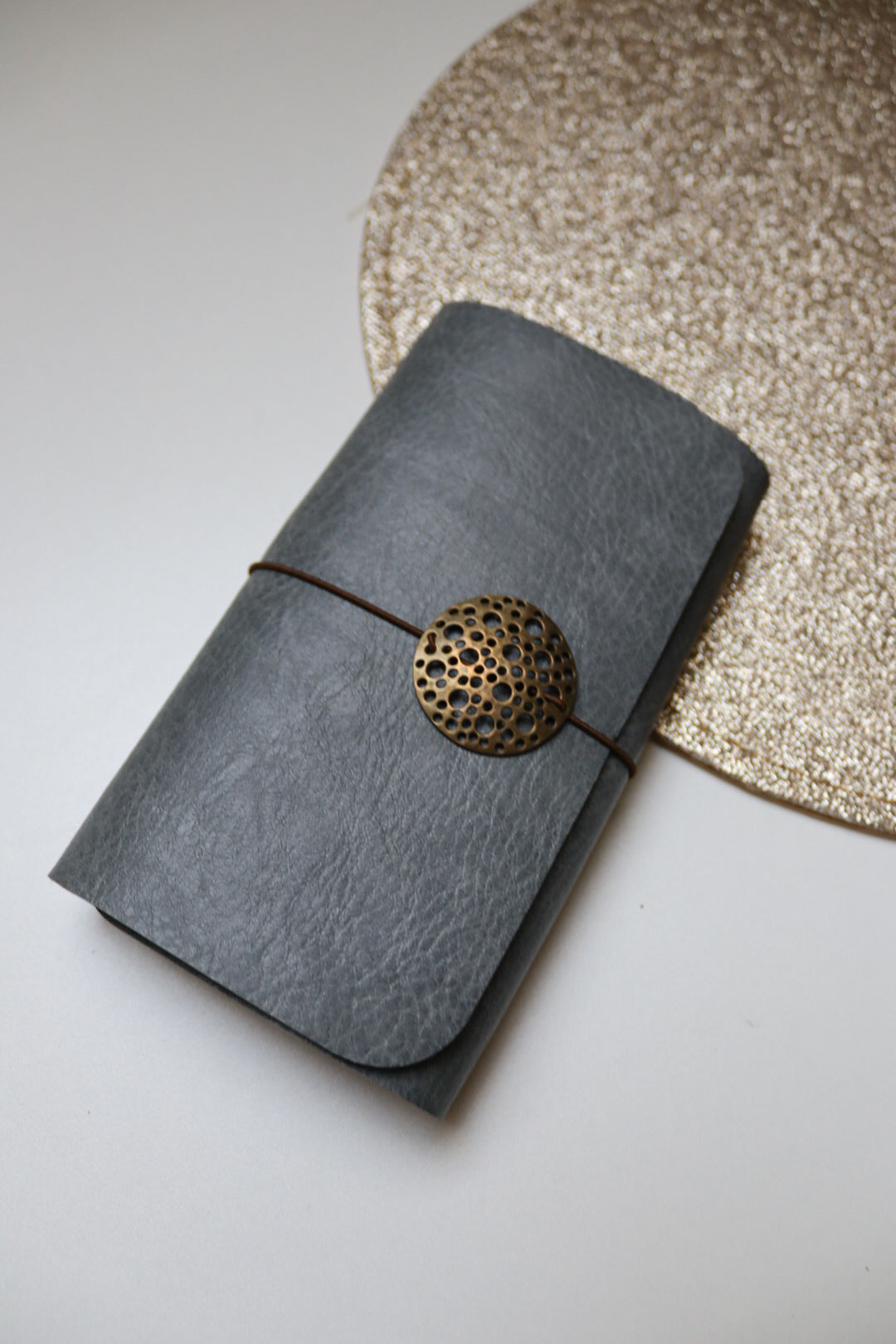 Mini journal zilver