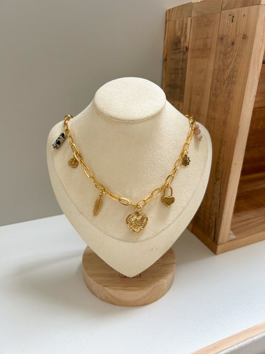 Bedelketting goud