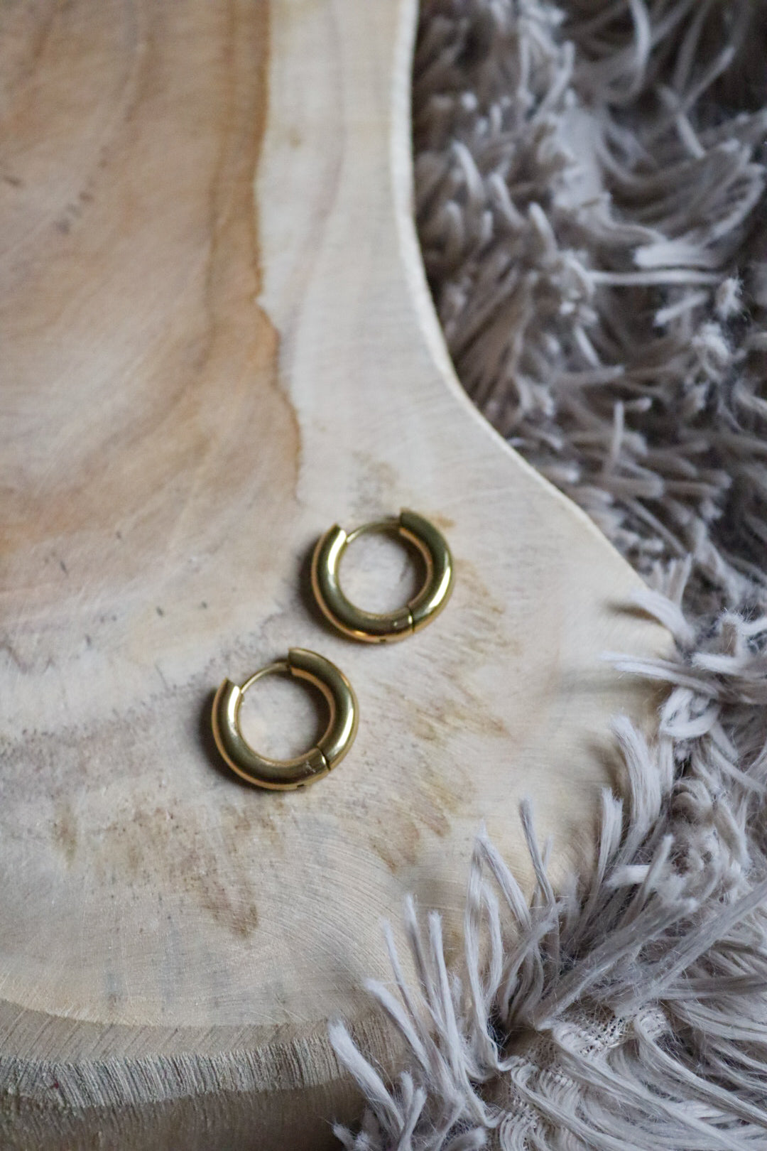 Oorbellen basic rond