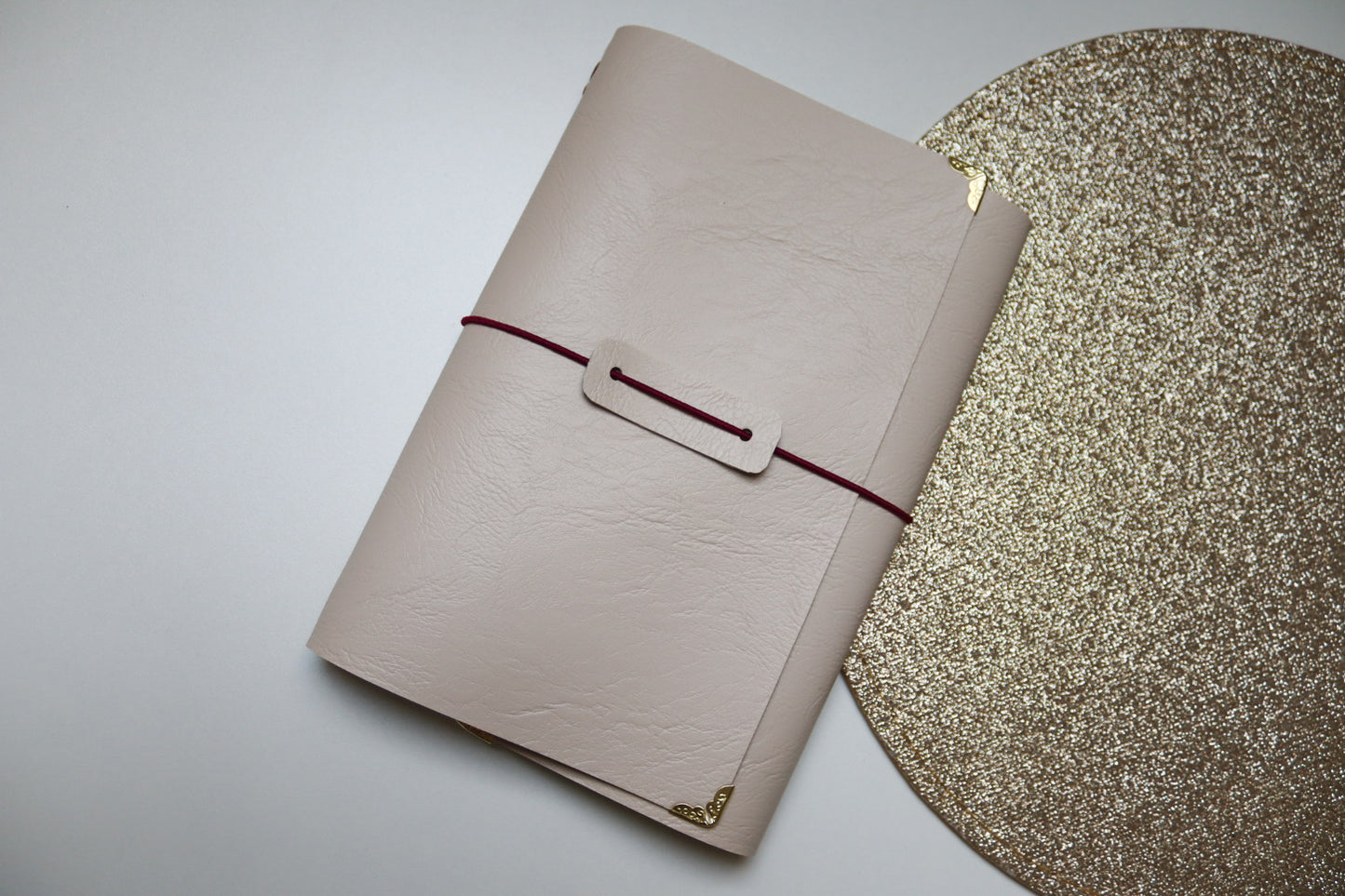 Journal wit goud