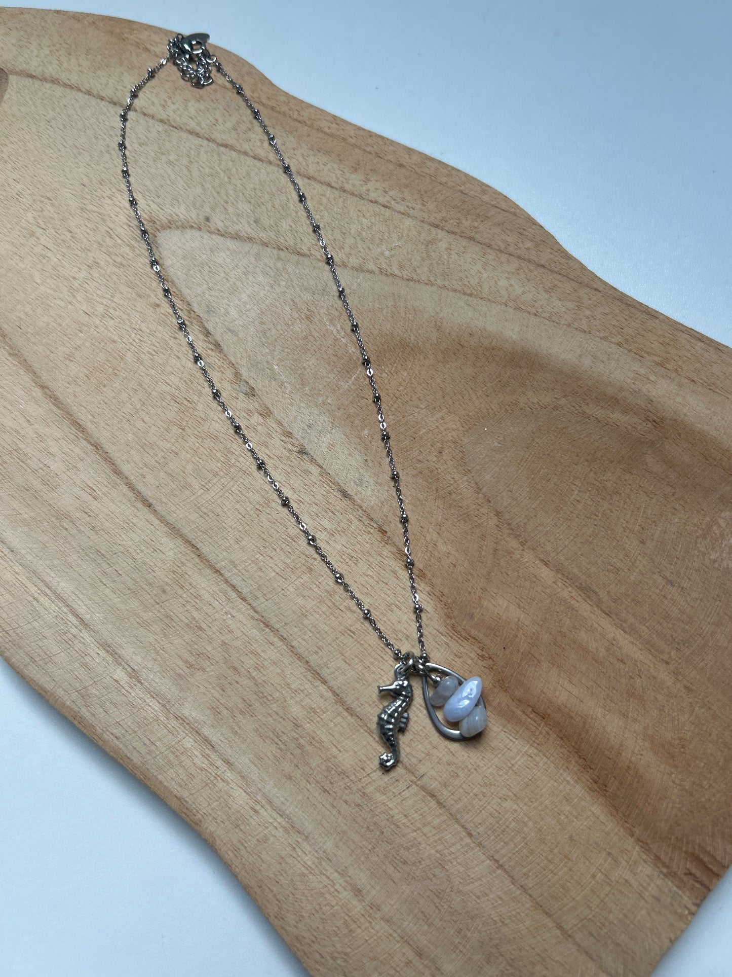 Ketting blauw zeepaardje