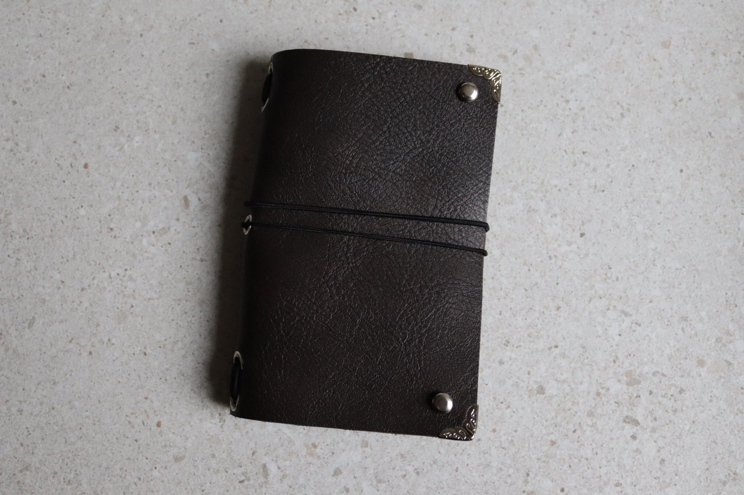 Mini journal zilver