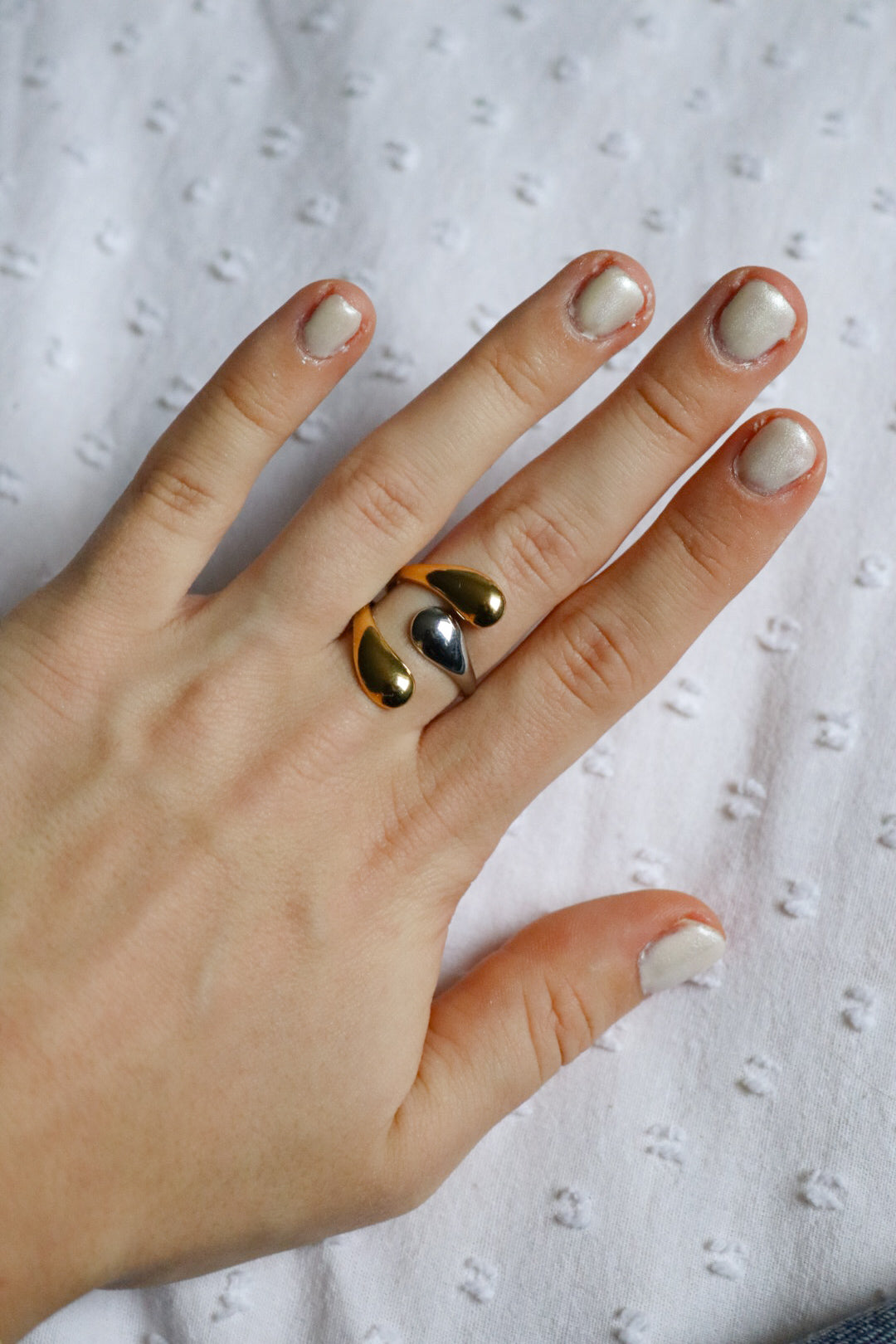 Ring tweekleurig