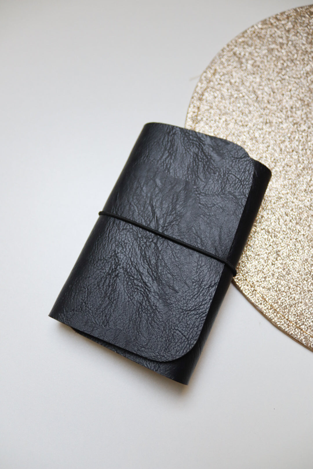 Mini journal zwart