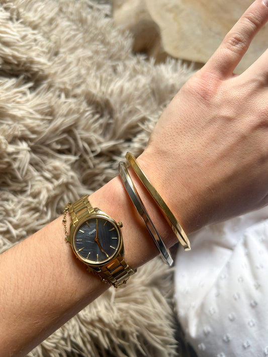 Bangle armband twisted