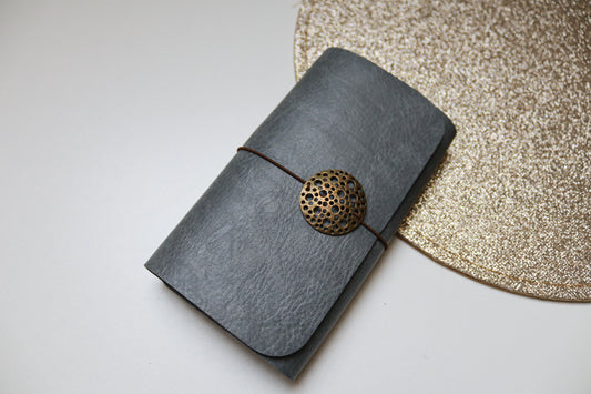 Mini journal zilver
