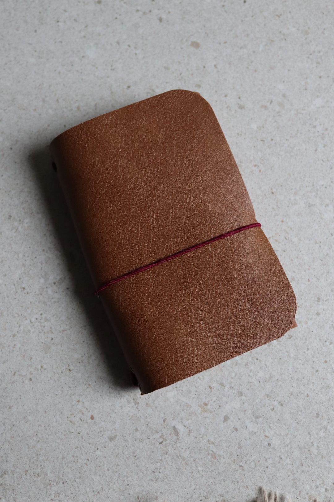 Mini journal bruinrood