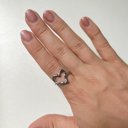 Ring hart melted